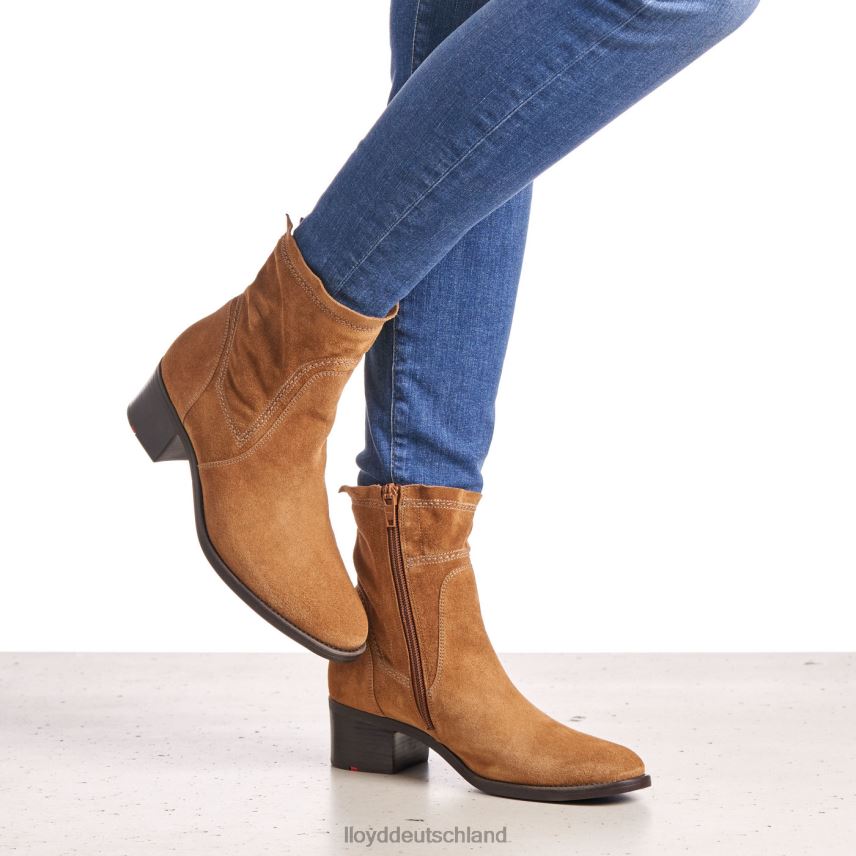 Schuhe LLOYD atmungsaktive Stiefeletten braun Frauen PV6Z0962