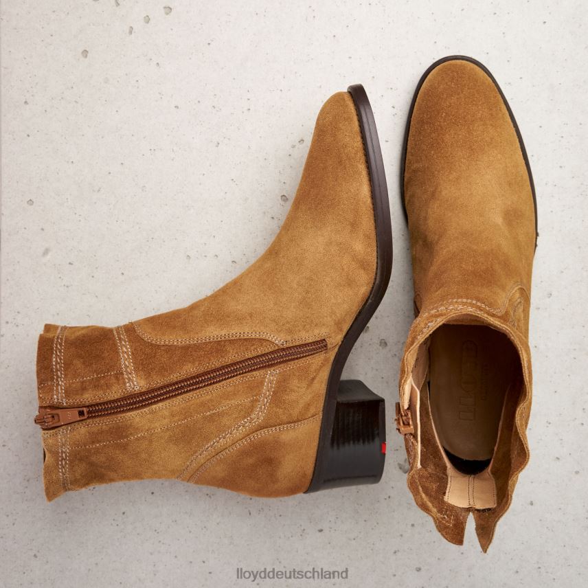 Schuhe LLOYD atmungsaktive Stiefeletten braun Frauen PV6Z0962