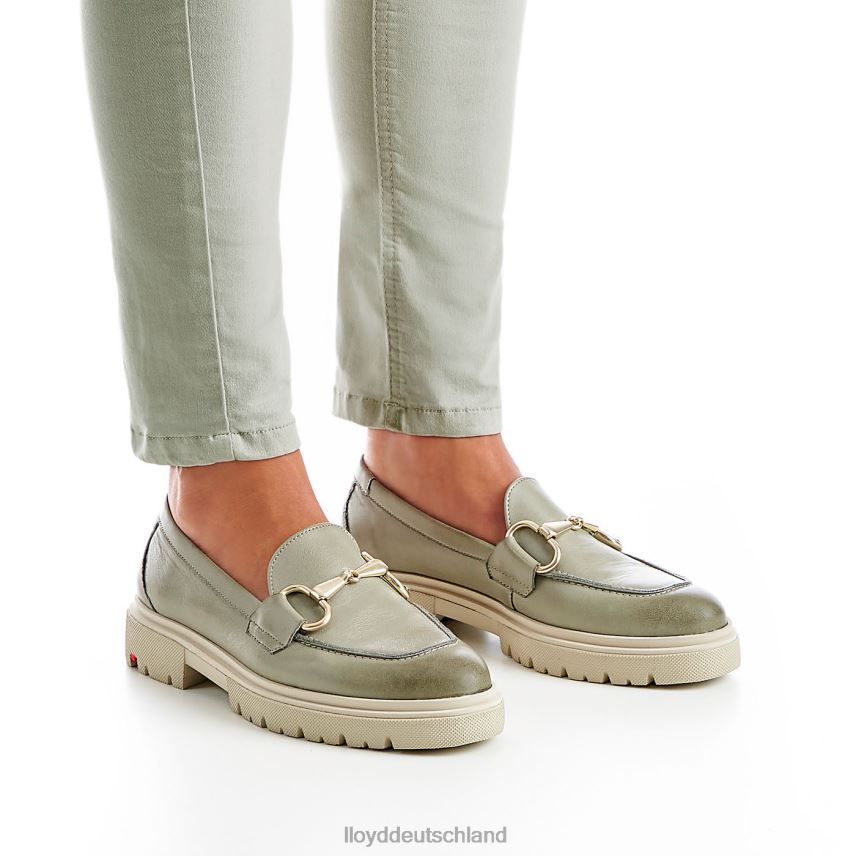 Schuhe LLOYD bezaubernder Slipper Grün Frauen PV6Z01059