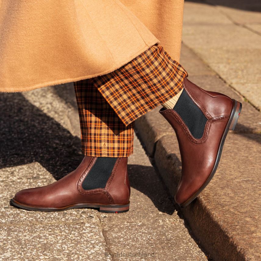 Schuhe LLOYD einfaches Hineinschlüpfen in Stiefeletten braun Frauen PV6Z01004