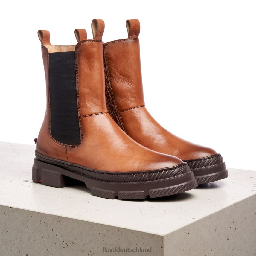 Schuhe LLOYD einfaches Hineinschlüpfen in Stiefeletten braun Frauen PV6Z0987