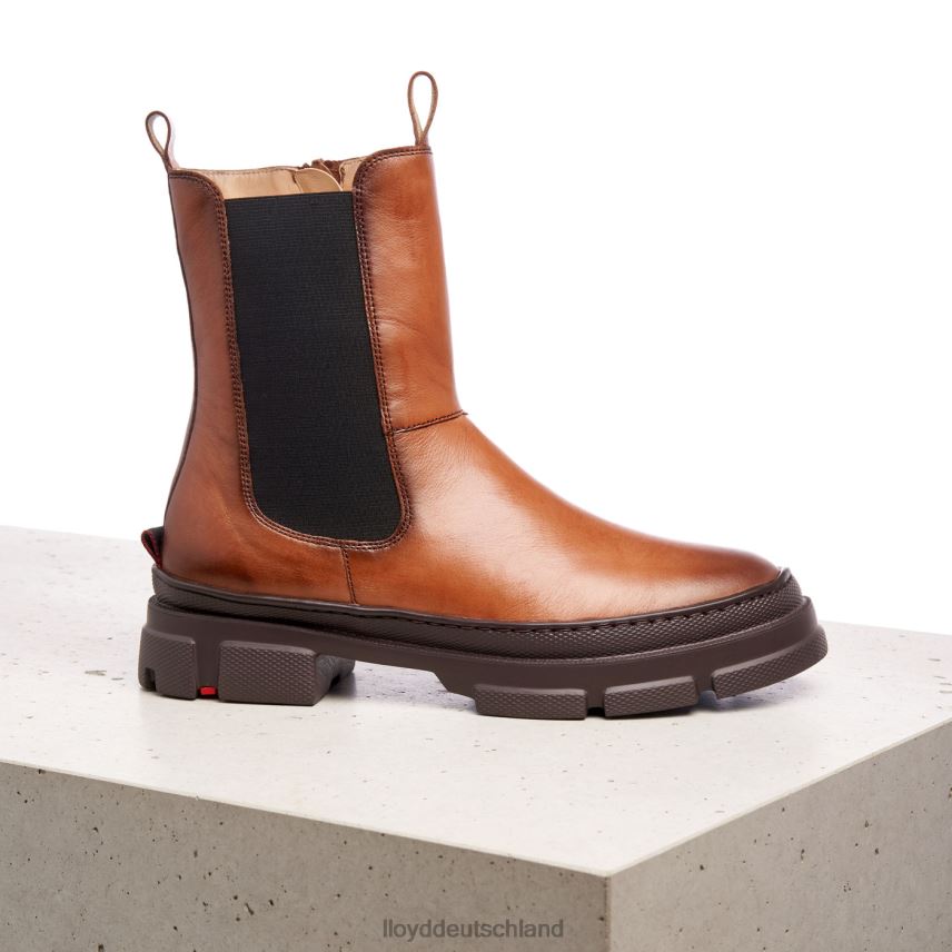 Schuhe LLOYD einfaches Hineinschlüpfen in Stiefeletten braun Frauen PV6Z0987