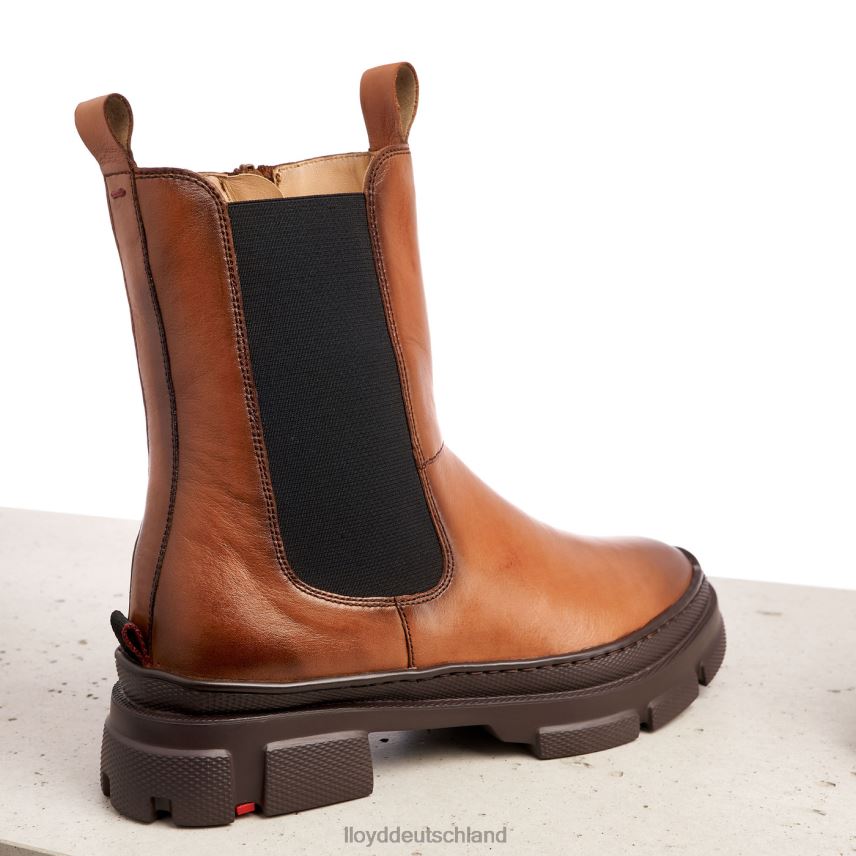 Schuhe LLOYD einfaches Hineinschlüpfen in Stiefeletten braun Frauen PV6Z0987