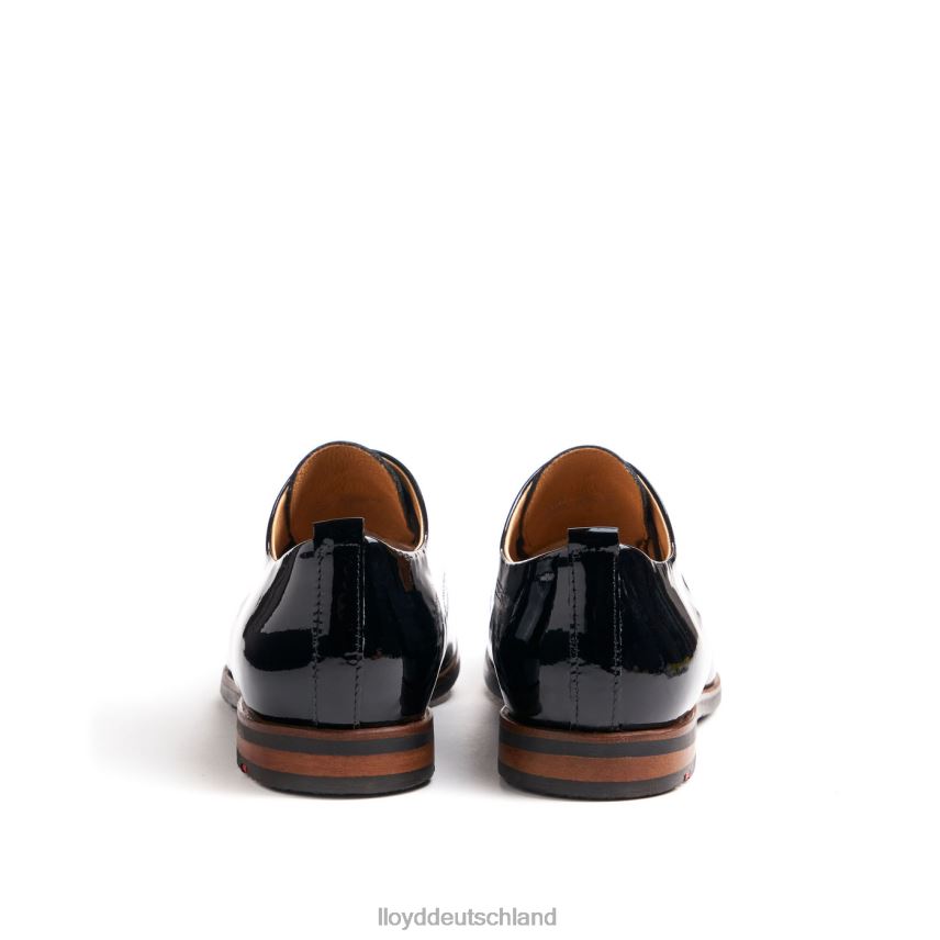 Schuhe LLOYD fleckige Halbschuhe zum Schnüren Schwarz Frauen PV6Z01047