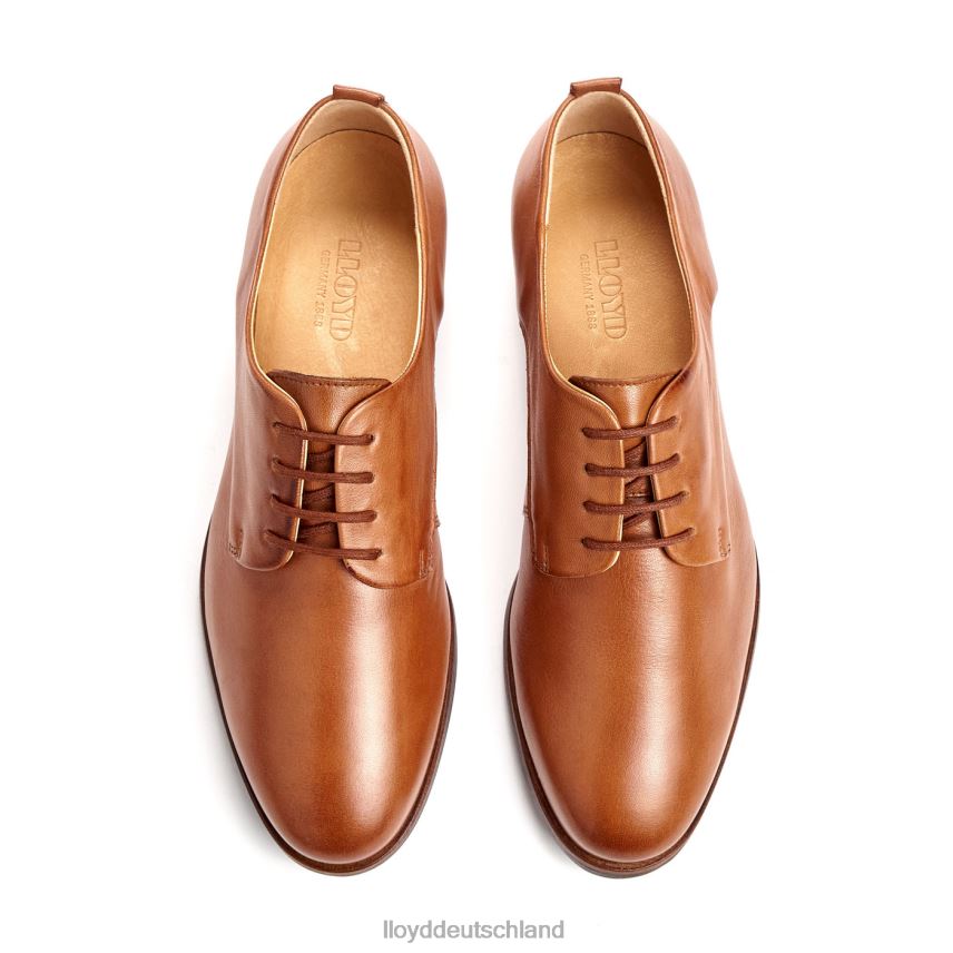 Schuhe LLOYD fleckige Halbschuhe zum Schnüren braun Frauen PV6Z01030