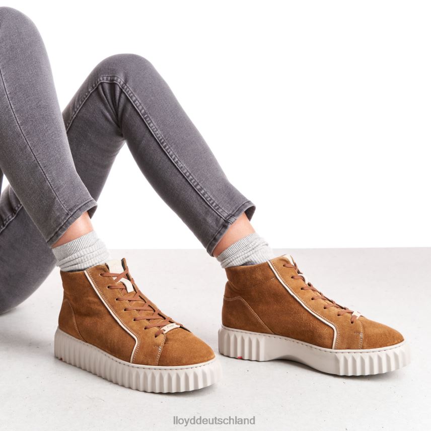 Schuhe LLOYD hochgeschnittene Turnschuhe braun Frauen PV6Z0777