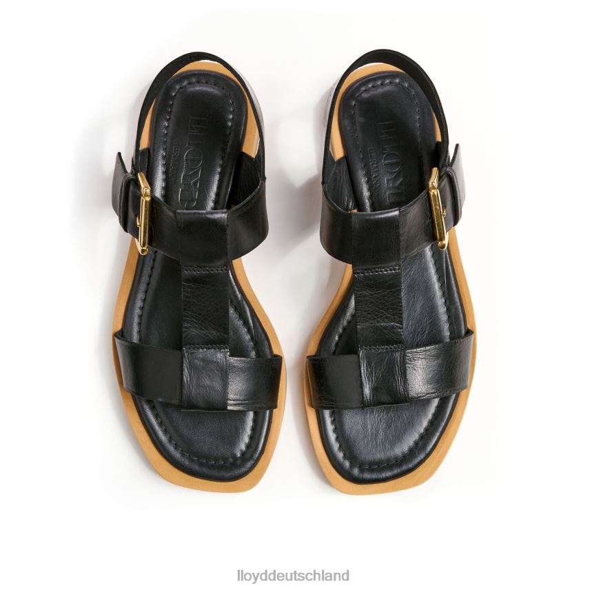 Schuhe LLOYD leichte Sandalen Schwarz Frauen PV6Z01249