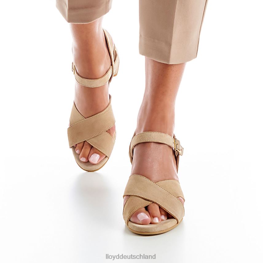 Schuhe LLOYD luftige Sandalen Beige Frauen PV6Z01157