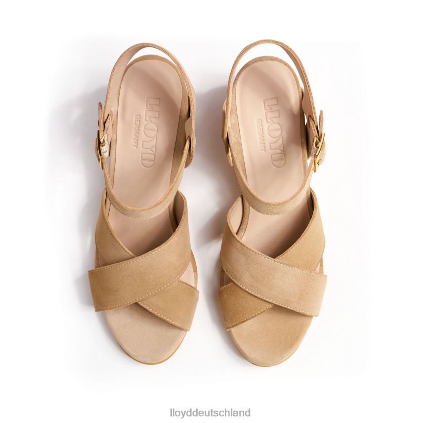 Schuhe LLOYD luftige Sandalen Beige Frauen PV6Z01157