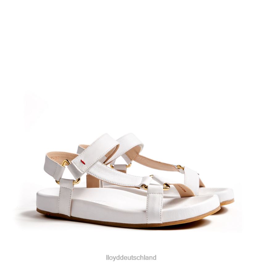 Schuhe LLOYD luftige Sandalen Weiß Frauen PV6Z01205