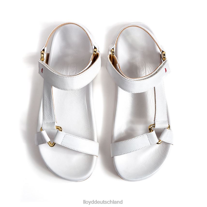Schuhe LLOYD luftige Sandalen Weiß Frauen PV6Z01205