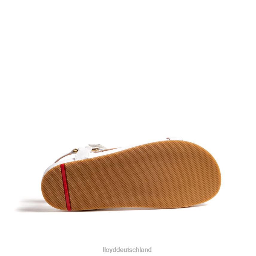 Schuhe LLOYD luftige Sandalen Weiß Frauen PV6Z01205