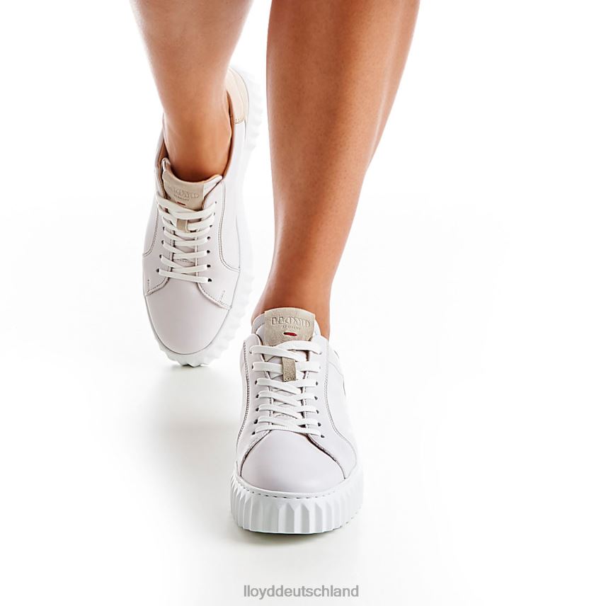 Schuhe LLOYD lässiger Sneaker Weiß Frauen PV6Z0766