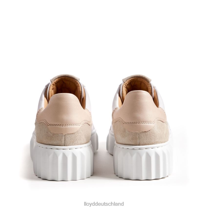 Schuhe LLOYD lässiger Sneaker Weiß Frauen PV6Z0766