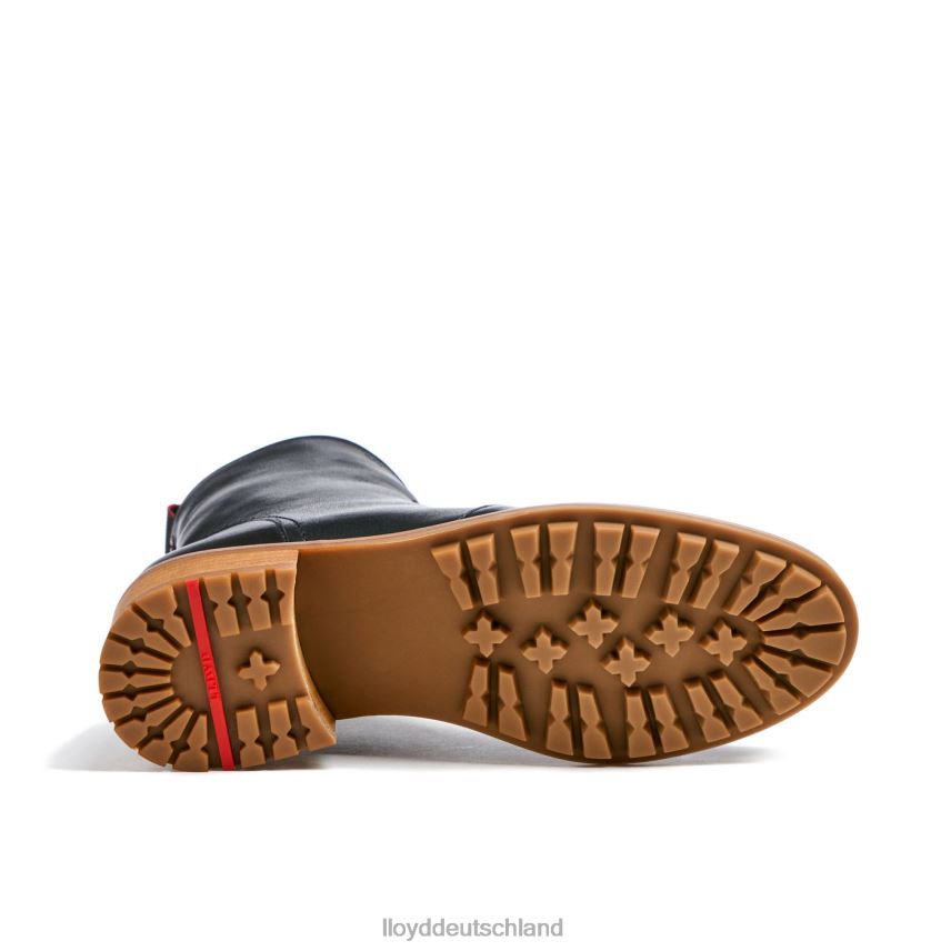 Schuhe LLOYD modische Lederstiefelette Schwarz Frauen PV6Z0901