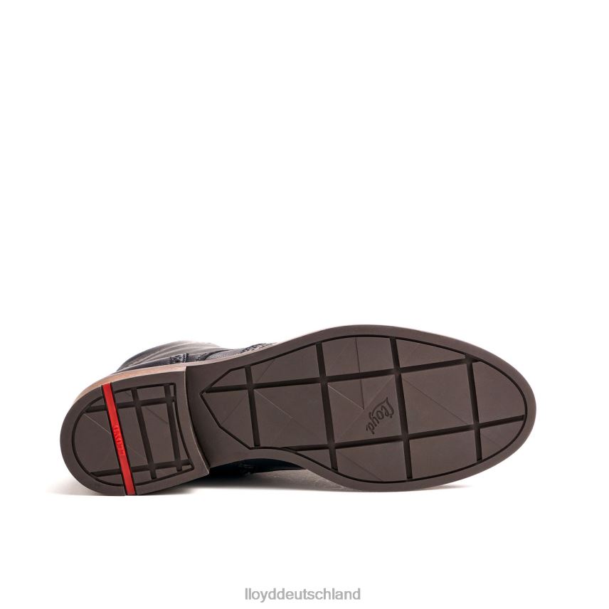 Schuhe LLOYD modische Lederstiefelette Schwarz Frauen PV6Z0908