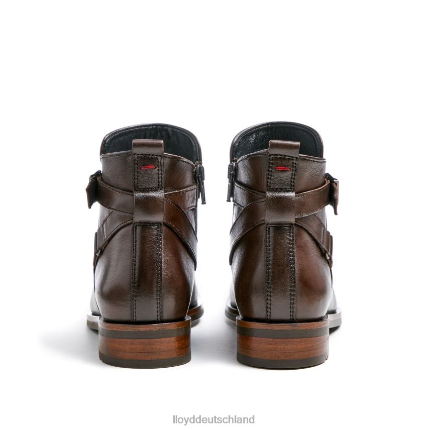 Schuhe LLOYD modische Lederstiefelette braun Frauen PV6Z0899