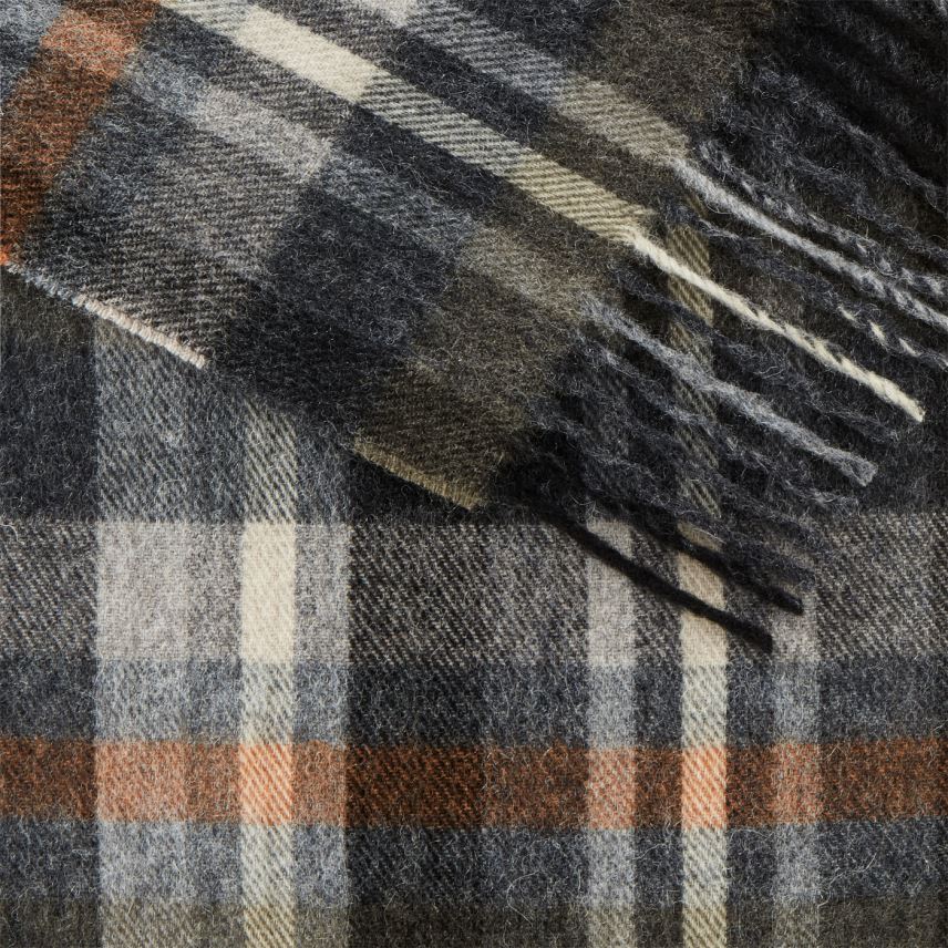 Zubehör LLOYD Schal aus Wolle/Kaschmir grau Männer PV6Z0693