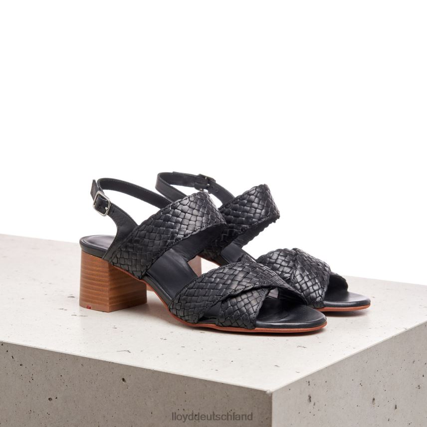 Schuhe LLOYD Ledersandale Schwarz Frauen PV6Z01201