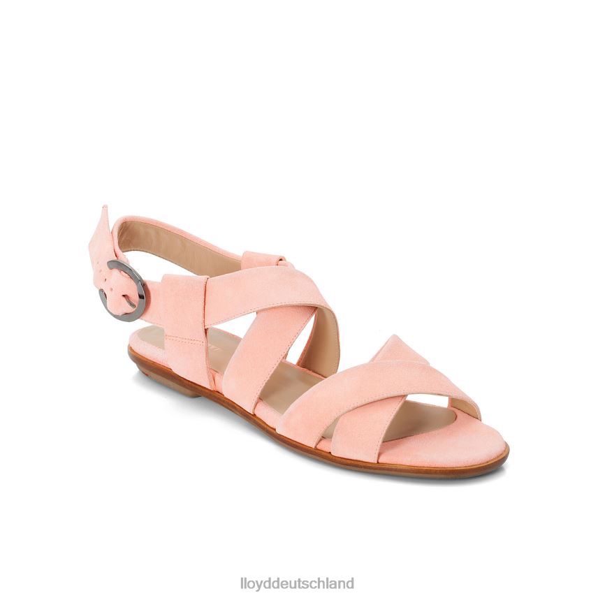 Schuhe LLOYD Sandale mit Wildlederoberfläche Rosa Frauen PV6Z01360