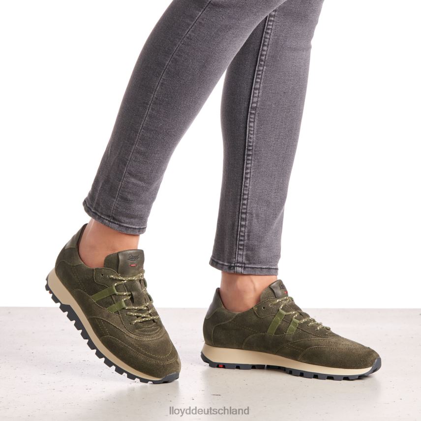 Schuhe LLOYD Hochwertige Low-Top-Sneaker Grün Frauen PV6Z0857