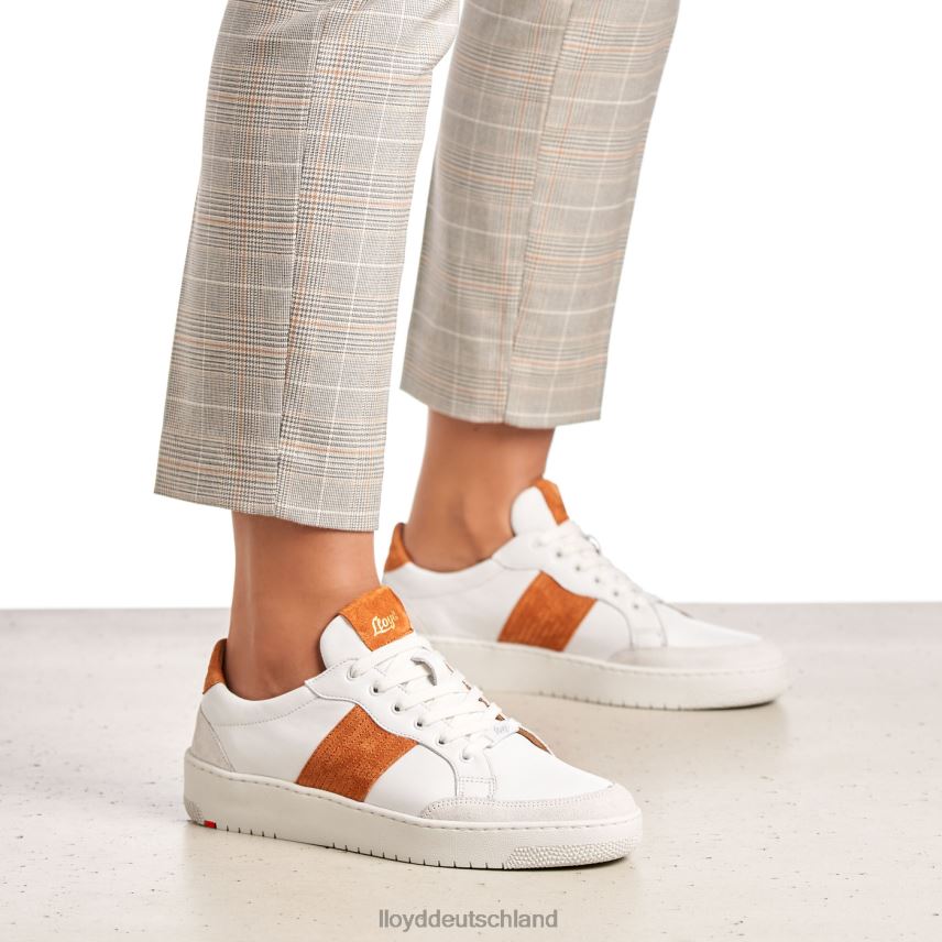 Schuhe LLOYD Hochwertige Low-Top-Sneaker Weiß Frauen PV6Z0831