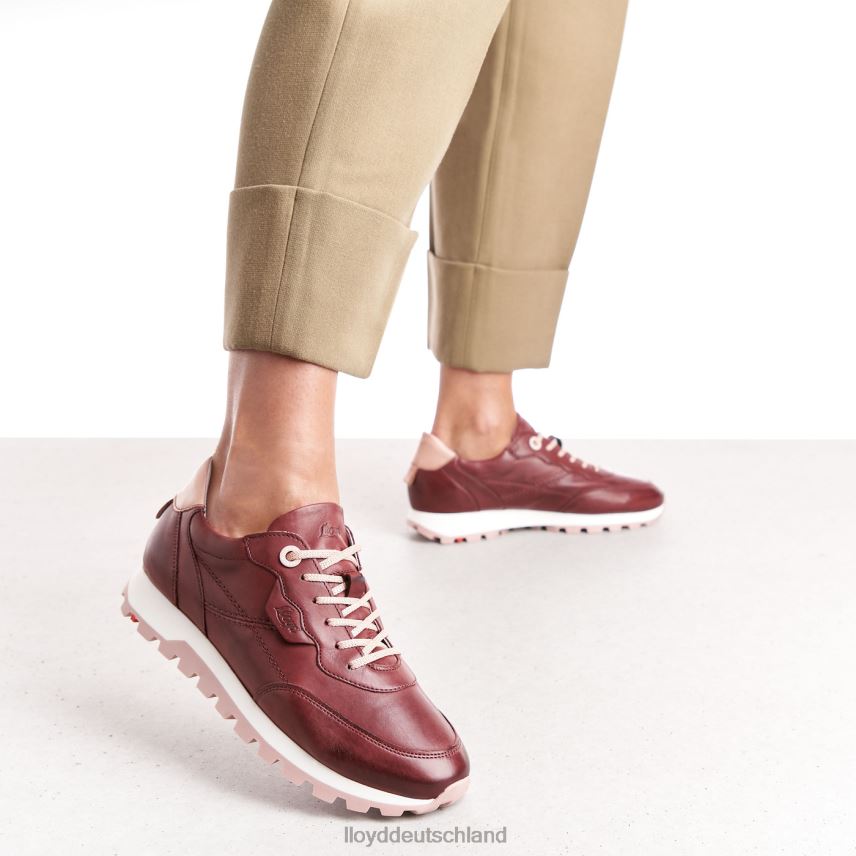 Schuhe LLOYD Low-Top-Sneaker Rot Frauen PV6Z0803