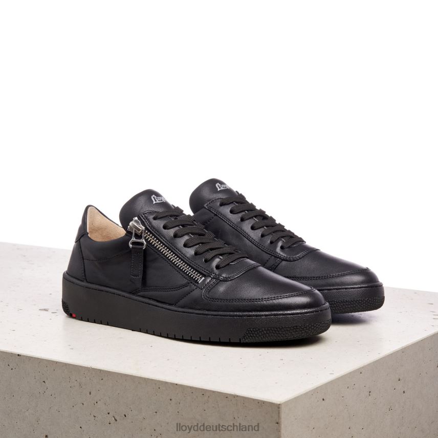Schuhe LLOYD Low-Top-Sneaker aus Leder Schwarz Frauen PV6Z0823