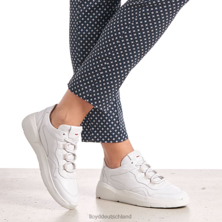 Schuhe LLOYD Low-Top-Sneaker aus Leder Weiß Frauen PV6Z0829