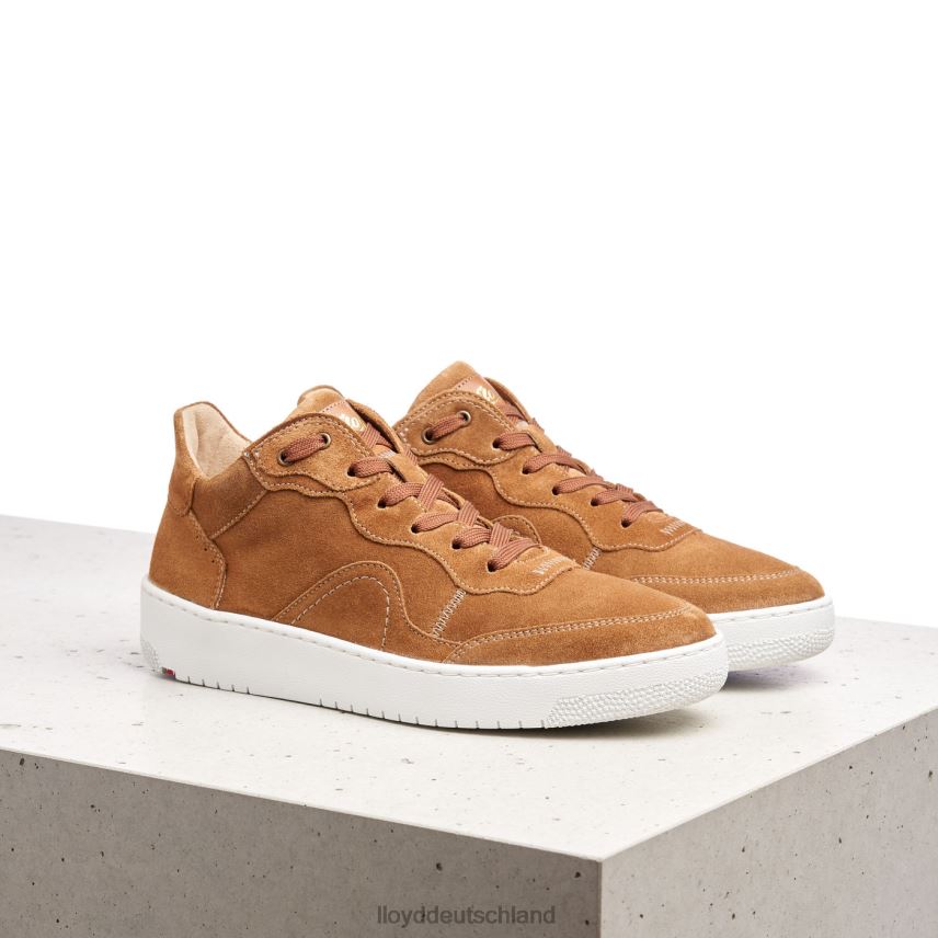Schuhe LLOYD Low-Top-Sneaker aus Leder braun Frauen PV6Z0782