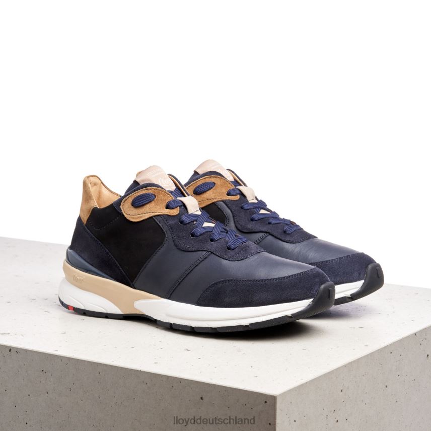 Schuhe LLOYD Turnschuhe aus Schafsleder Blau Frauen PV6Z0814