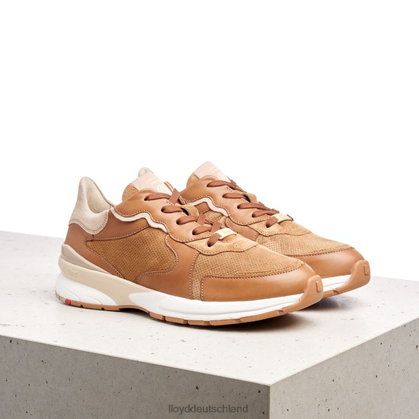 Schuhe LLOYD Turnschuhe aus Schafsleder braun Frauen PV6Z0804