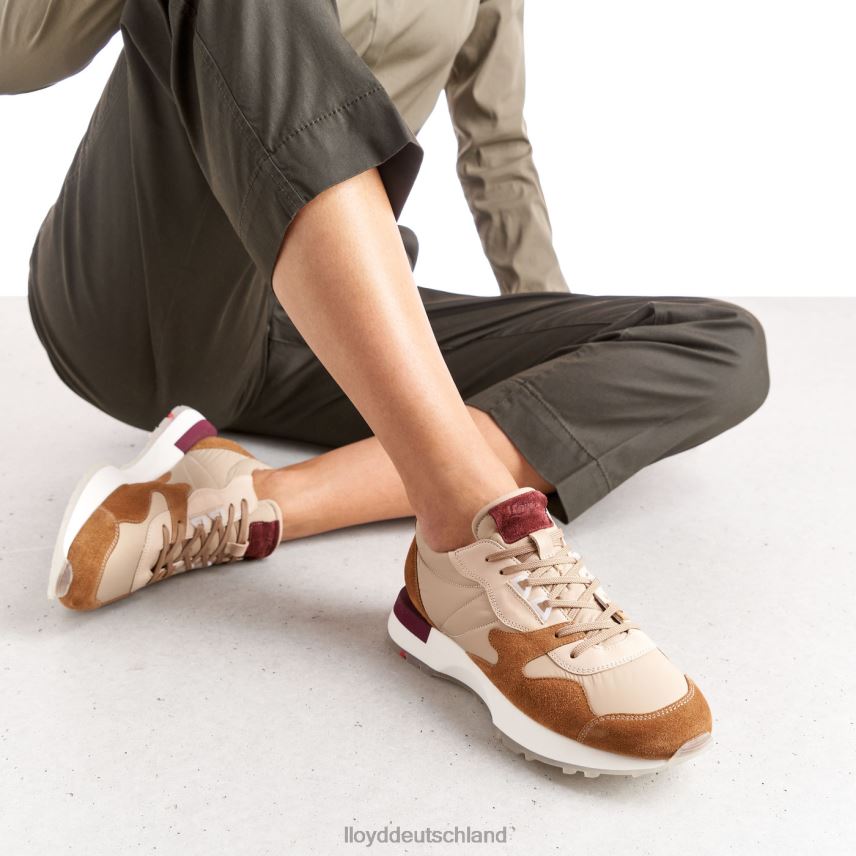 Schuhe LLOYD Turnschuhe aus Schafsleder kombiniert Frauen PV6Z0820