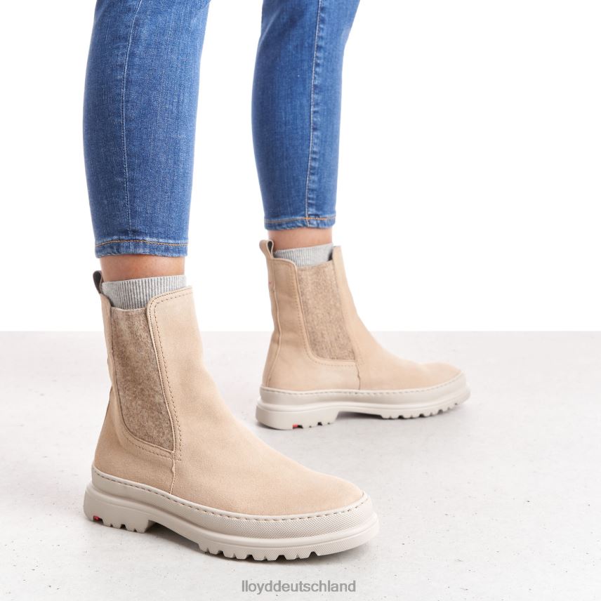 Schuhe LLOYD Slip-On-Stiefeletten Beige Frauen PV6Z0924