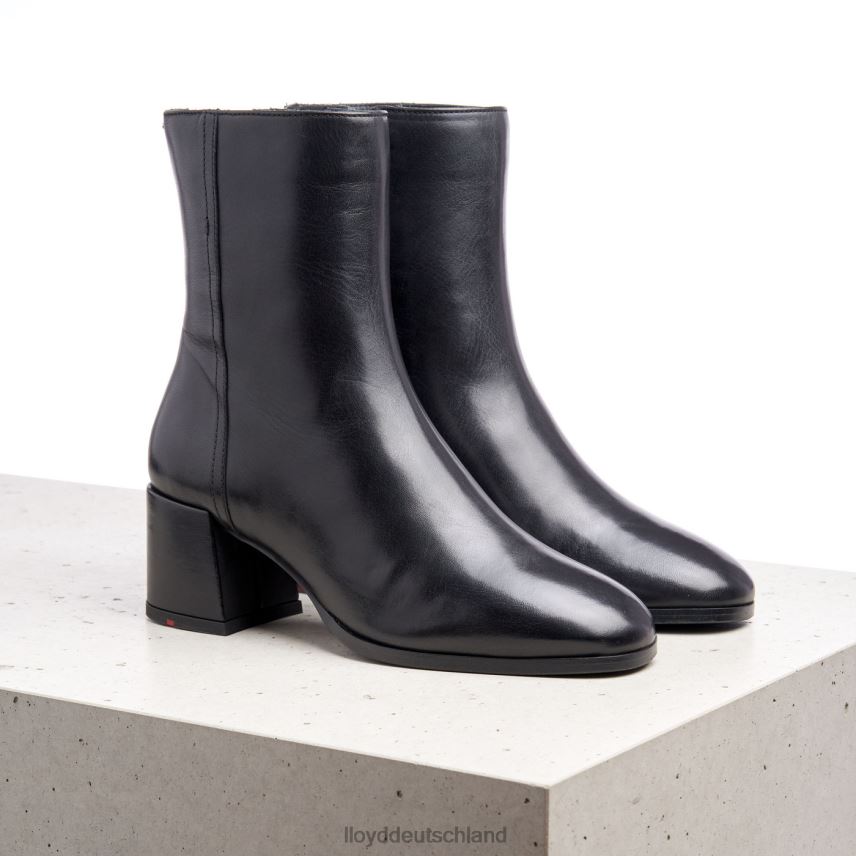 Schuhe LLOYD Stiefeletten aus Glattleder Schwarz Frauen PV6Z0984