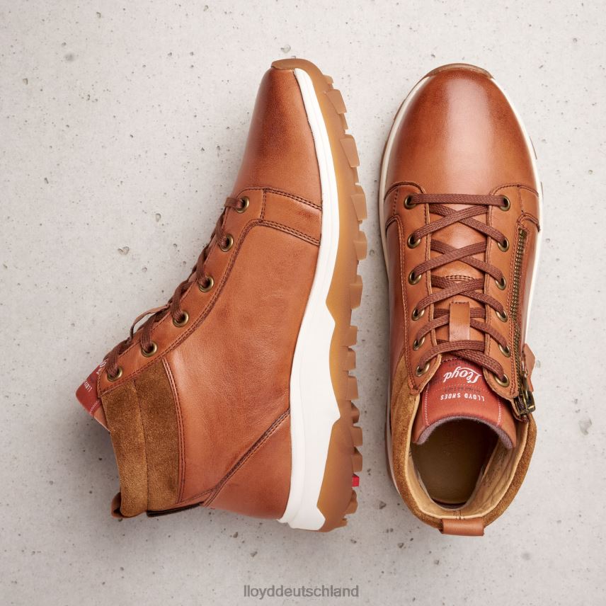 Schuhe LLOYD Stiefeletten aus Glattleder braun Frauen PV6Z0866