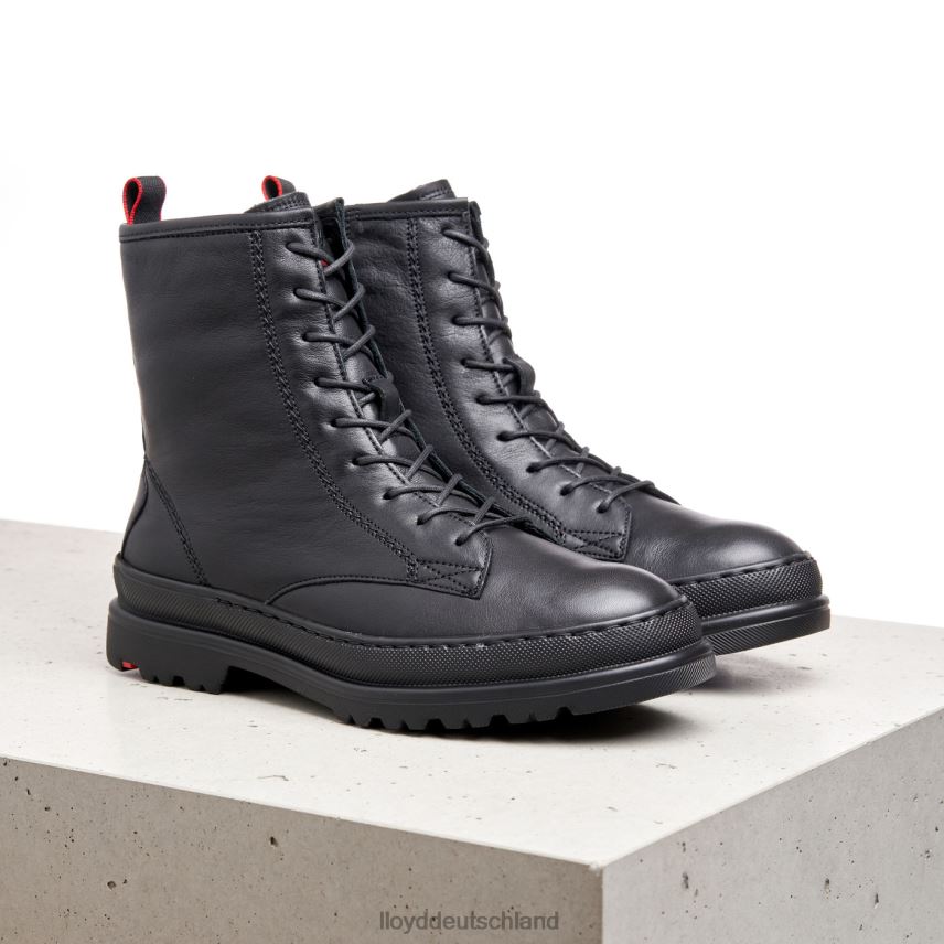 Schuhe LLOYD Stiefeletten aus Leder mit extraleichter Sohle Schwarz Frauen PV6Z0974