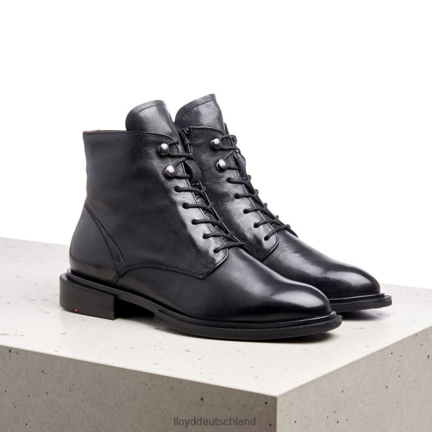 Schuhe LLOYD Stiefeletten aus Schafsleder Schwarz Frauen PV6Z01001