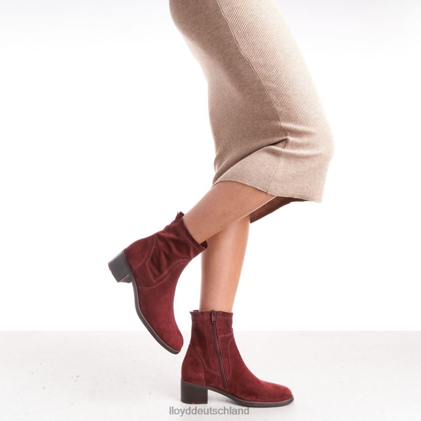 Schuhe LLOYD atmungsaktive Stiefeletten Rot Frauen PV6Z0983