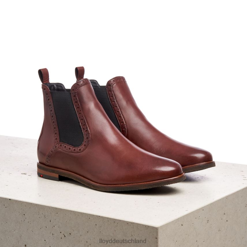 Schuhe LLOYD einfaches Hineinschlüpfen in Stiefeletten braun Frauen PV6Z01004