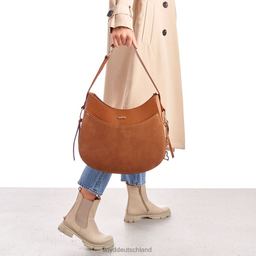 Zubehör LLOYD Hobo Tasche braun Frauen PV6Z01286